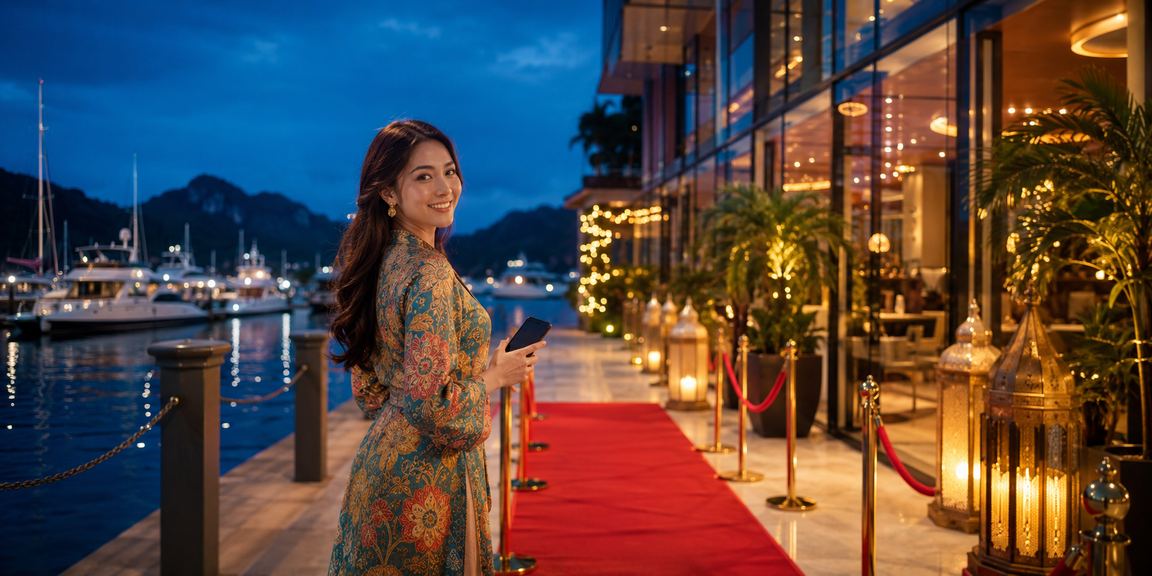 Kasino mudah alih berinspirasikan batik Langkawi