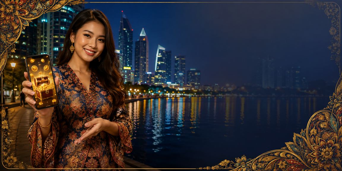 Pertaruhan bergaya batik di Petaling Jaya menggambarkan suasana poker dalam talian Malaysia